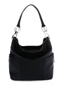 Black Hobo Handbag