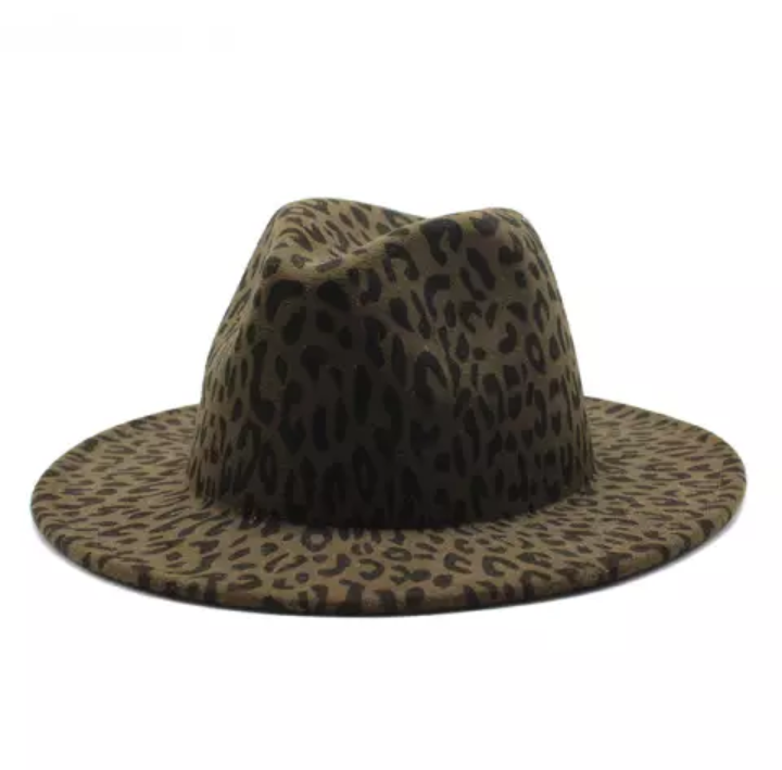 Animal Print with Red Bottom Fedora